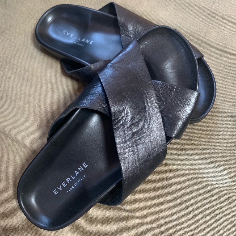 Everlane Leather Sandals. Size 6